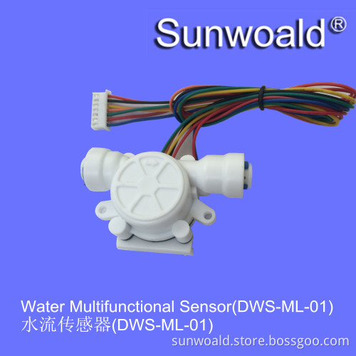 0.1L/min multifunctional flow sensor meter